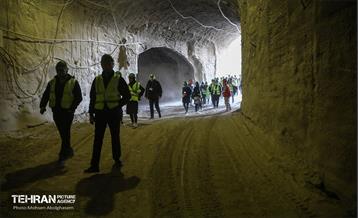 بازدید دانشجویان از پروژه ایستگاه مترو تختی 35