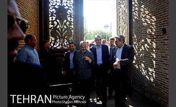 بازدید شهردار تهران از دروازه ملی و میدان مشق به مناسبت روز تهران 1
