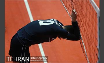 دیدار تیم های والیبال پارسه تهران و عمران ساری