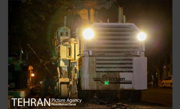 توزیع 5 هزار تن آسفالت در معابر منطقه دوازده 1