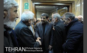 حضور شهردار تهران در مراسم ترحیم «محمدنبی حبیبی»  24