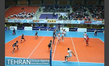 دیدار پیکان و شهرداری ارومیه در لیگ برتر والیبال 28