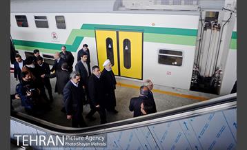 آیین بهره برداری از قطار برقی گلشهر به هشتگرد 16