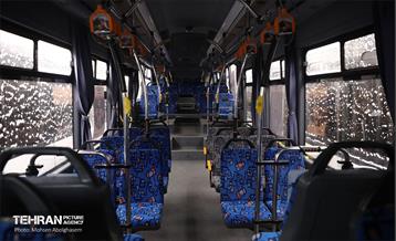 مراسم اختصاص ۳۳۴ دستگاه اتوبوس ویژه انتخابات 17