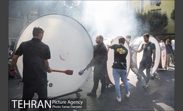 عزاداری روز عاشورا در محله دولت آباد  1