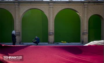 عمارت مسعودیه در تصرف فیلم‌سازان 26