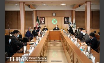 جلسه مدیریت یکپارچه شهرى با حضور شهردار تهران 1