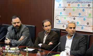 نشست هم‌اندیشی مدیر اداره‌کل سرمایه‌انسانی از ستاد مرکزی معاینه فنی 8