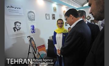 بازدید حسینی مکارم سرپرست شهرداری تهران ار نمایشگاه کتاب 44