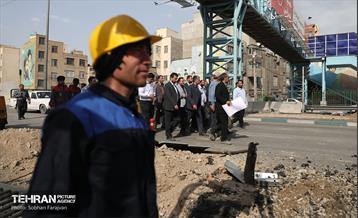بازدید شهردار تهران از پروژهای عمرانی 8