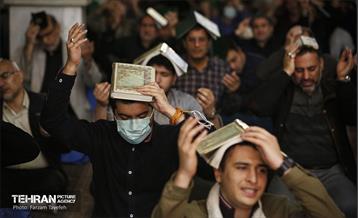 مراسم احیای شب نوزدهم در امامزاده سید جعفر و حمیده خاتون(ع) 8