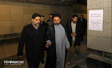 تست گرم بخش میانی خط ۶ مترو تهران 34