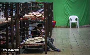 بازدید رئیس سازمان مدیریت بحران شهرداری تهران از گرمخانه خاوران 5