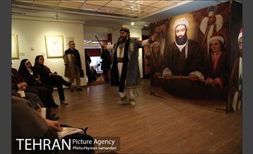 گشایش نمایشگاه ویژه شمایل محمدحسن ملک مدنی 1