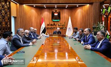 دیدار علیرضا زاکانی شهردار تهران با عمار موسی شهردار بغداد