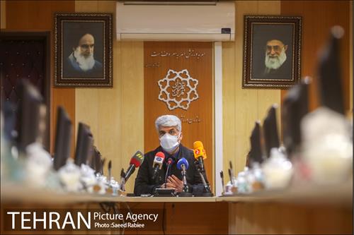 نشست خبری رئیس سازمان ورزش شهرداری تهران 18