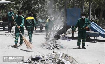 بوستان ایثار در منطقه ۲۰ به چرخه خدمت بازگشت 17