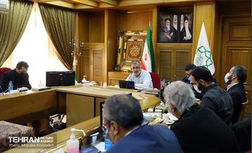 جلسه مدیران سازمان پیشگیری و مدیریت بحران با شهردار تهران 18