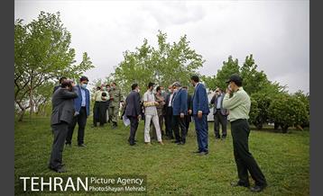 آئین کلنگ زنی یادمان سرباز وطن 51