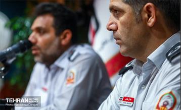 جلال ملکی سخنگوی سازمان اتش نشانی شهر تهران