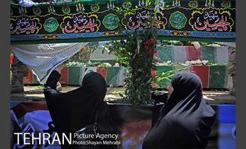 تشییع شهدای حادثه تروریستی تهران -2 4