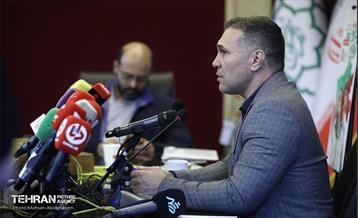 نشست خبری مدیرعامل سازمان ورزش شهرداری تهران 12