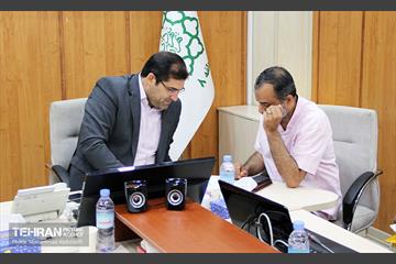 بازدید مدیر اداره‌کل سرمایه انسانی شهرداری تهران از منطقه ۸ 5