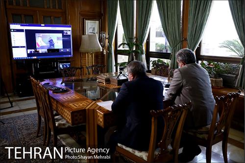 حضور مجازی شهردار تهران در مراسم بهره برداری از دو رام قطار مترو 11