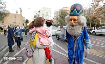 آیین محله تکانی در شهرک بیمه 17