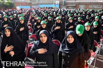 نواختن زنگ آغاز سال تحصیلی توسط دکتر حسن رباطی 5