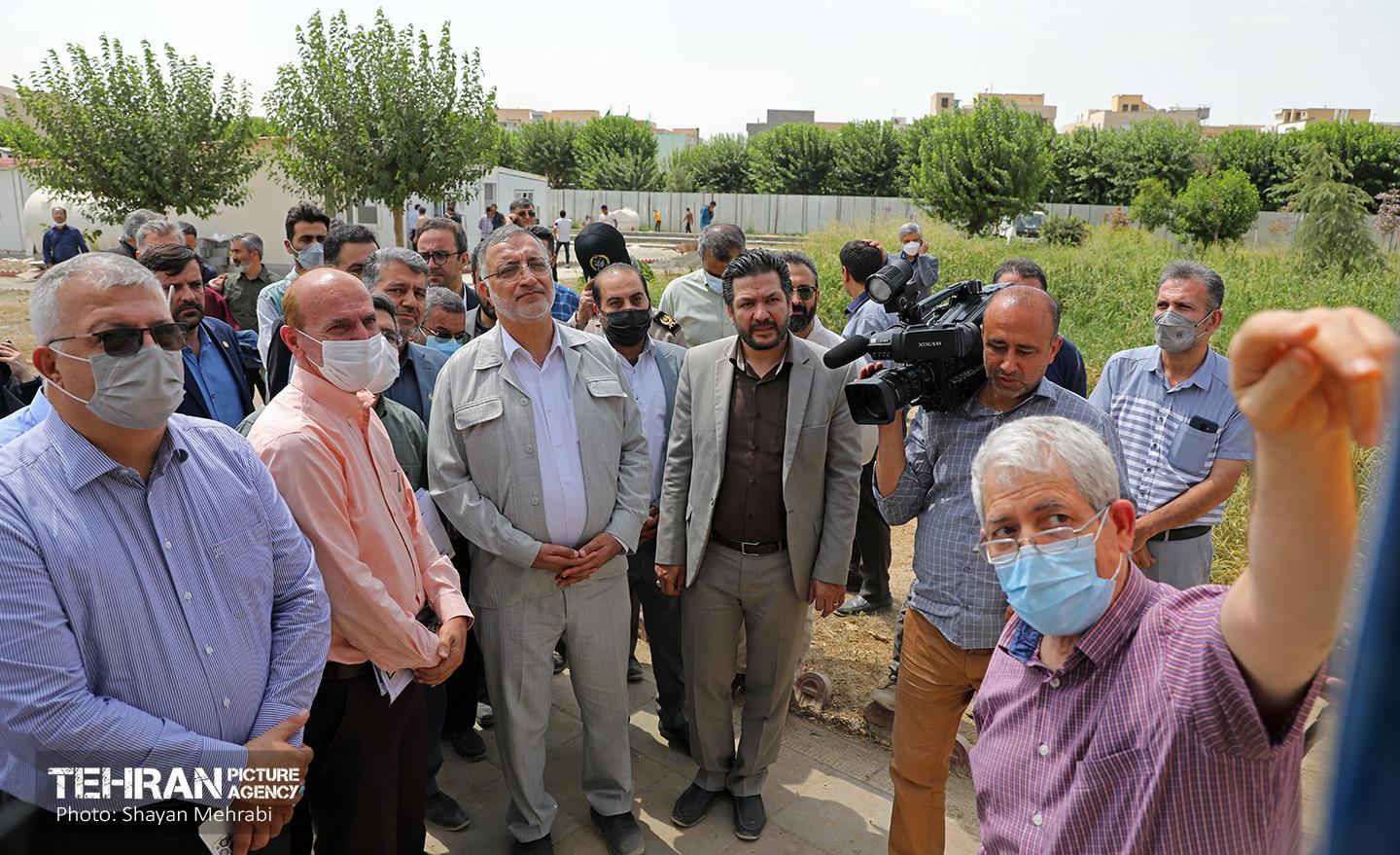 بازدید شهردار تهران از پروژه شاخه غربی بزرگراه یادگار امام(ره) 5