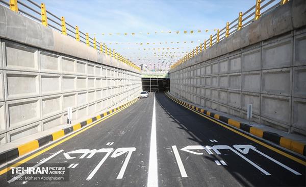 افتتاح زیرگذر بزرگراه شهید متوسلیان - باغستان 26