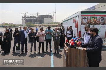 نشست خبری مشترک سخنگوی شهرداری و مدیرعامل شرکت واحد اتوبوسرانی 23