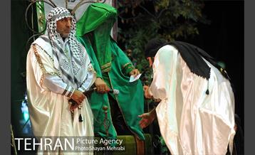 تعزیه خوانی در تکیه دو شهید دولت آباد 20