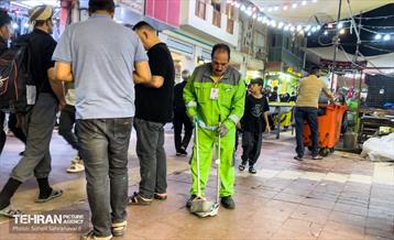 خدمات رسانی شهرداری تهران در شهر نجف 10
