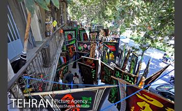 سیاهه فروشان بازارتهران در آستانه محرم 29