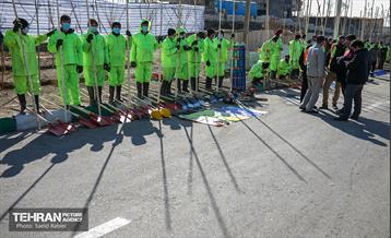 مانور سراسری برف روبی در منطقه 1 تهران 12