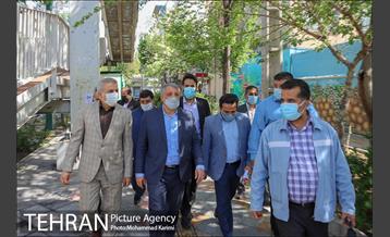 بازدید محسن هاشمی از منطقه 16