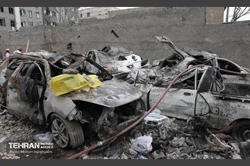 تجاوز آمریکایی-صهیونیستی به منازل مسکونی در شرق تهران 22
