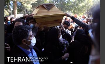 مراسم خاکسپاری پیکر محمدرضا شجریان در توس 2
