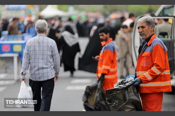 خدمات‌رسانی شهرداری تهران در نماز عید فطر مصلی تهران 18