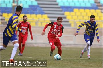 دیدار دوستانه تیم های فوتبال پرسپولیس و پارس جنوبی جم