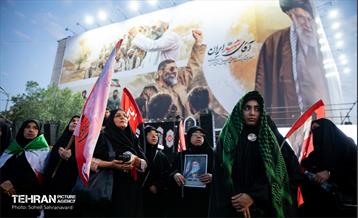 تشییع پیکر آقای شهید ایران