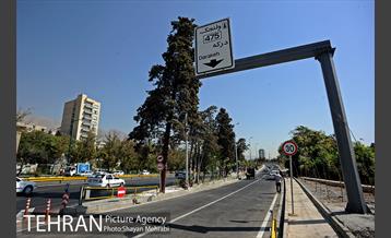 پل غیر همسطح بزرگراه شهید چمران (پل شهید نوروزی) 22