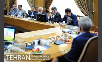 جلسه شهردار تهران با مدیران عامل بانک ها 11