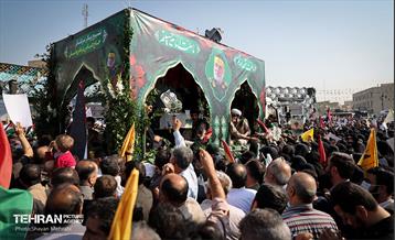 مراسم تشییع پیکر شهید سردار عباس نیلفروشان - ۱ 35