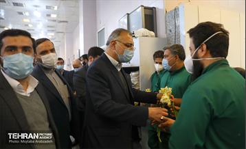 حضور مدیران شهری در حرم امام راحل(ره)، مزار شهدا و بازدید از غسالخانه بهشت زهرا(س) 20