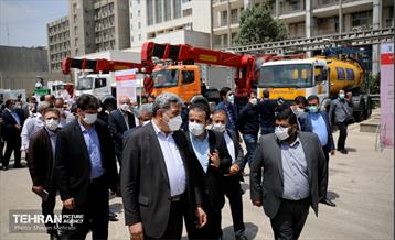 آیین افتتاح و بهره برداری از پروژه های سازمان اتشنشانی و رونمایی از تجهیزات و ماشین آلات سازمان مدیریت پسماند 31