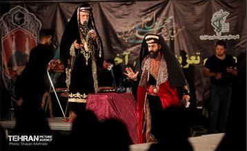 تعزیه خوانی در باغ راه حضرت زهرا(س) 12