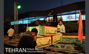 مراسم وداع با 150 شهید دوران دفاع مقدس 4